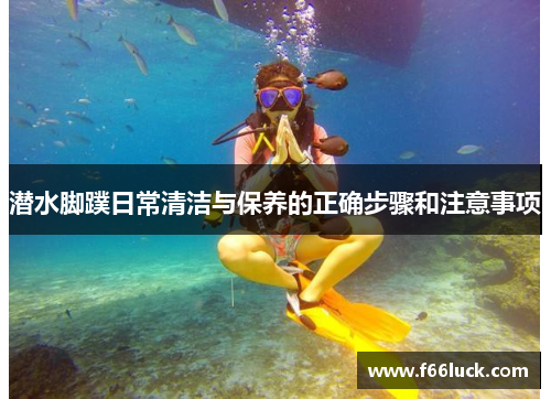 潜水脚蹼日常清洁与保养的正确步骤和注意事项